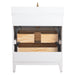 30" Single Sink Modern Freestanding Solid Wood Bathroom Vanity Set with Ariston White Engineered Marble Top – Storage Cabinet with Soft-Closing Drawers VA8030 - HomeBeyond