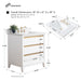 30" Single Sink Modern Freestanding Solid Wood Bathroom Vanity Set with Ariston White Engineered Marble Top – Storage Cabinet with Soft-Closing Drawers VA8030 - HomeBeyond