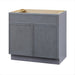 33" Birch Plywood Freestanding Single Base Storage Cabinet - HomeBeyond