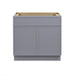 33" Birch Plywood Freestanding Single Base Storage Cabinet - HomeBeyond
