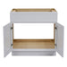 33" Birch Plywood Freestanding Single Base Storage Cabinet - HomeBeyond