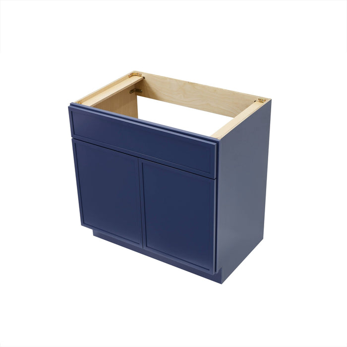 33" Birch Plywood Freestanding Single Base Storage Cabinet - HomeBeyond