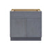 33" Birch Plywood Freestanding Single Base Storage Cabinet - HomeBeyond