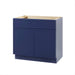 33" Birch Plywood Freestanding Single Base Storage Cabinet - HomeBeyond