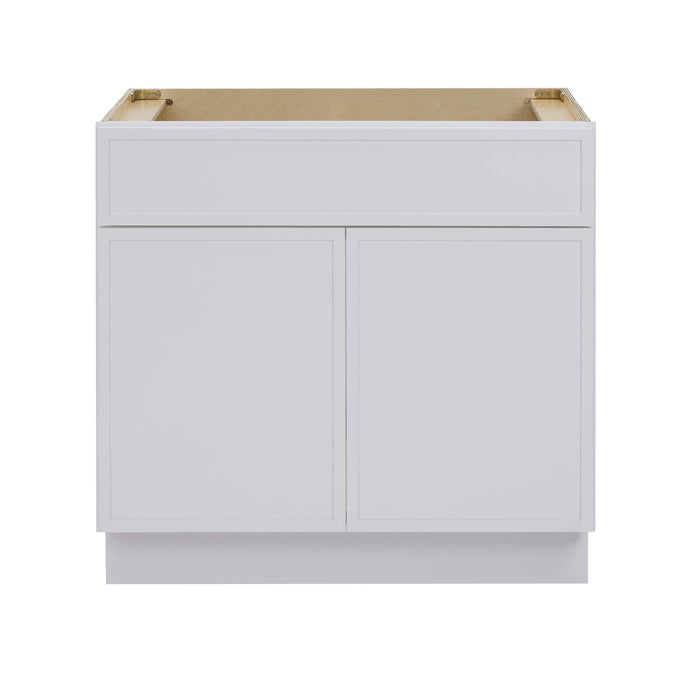 33" Birch Plywood Freestanding Single Base Storage Cabinet - HomeBeyond