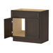 33" Modern Freestanding Oak Plywood Bathroom Vanity Base Only – Shaker Style Storage Cabinet with 2 Doors VA4033 - HomeBeyond