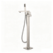 34" Modern Solid Brass Freestanding Bathtub Faucet Single Handle Tub Filler with Handheld Shower VA2011 - HomeBeyond