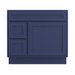 36" Bathroom Vanity Cabinet, Solid Wood Single Shutter Doors 2 - Extension Drawers Bathroom Sink Cabinet - HomeBeyond