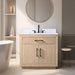 36" Bathroom Vanity with Sink and Top, With Soft Closing Doors - HomeBeyond