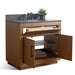 36" Bathroom Vanity with Sink and Top, With Soft Closing Doors - HomeBeyond