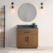 36" Bathroom Vanity with Sink and Top, With Soft Closing Doors - HomeBeyond