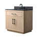 36" Bathroom Vanity with Sink and Top, With Soft Closing Doors - HomeBeyond