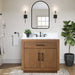 36" Bathroom Vanity with Sink and Top, With Soft Closing Doors - HomeBeyond