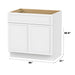 36" Birch Plywood Freestanding Single Base Storage Cabinet - HomeBeyond