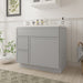 36" Birch Plywood Freestanding Single Base Storage Cabinet, With Soft Close Door - HomeBeyond