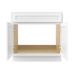 36" Modern Freestanding Oak Plywood Bathroom Vanity Base Only – Shaker Style Storage Cabinet with 2 Soft-Closing Doors VA4036 - HomeBeyond
