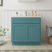 36" Modern Freestanding Oak Plywood Bathroom Vanity Base Only – Shaker Style Storage Cabinet with 2 Soft-Closing Doors VA4036 - HomeBeyond