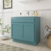36" Modern Freestanding Oak Plywood Bathroom Vanity Base Only – Shaker Style Storage Cabinet with 2 Soft-Closing Doors VA4036 - HomeBeyond