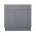 36" Modern Freestanding Oak Plywood Bathroom Vanity Base Only – Shaker Style Storage Cabinet with 2 Soft-Closing Doors VA4036 - HomeBeyond
