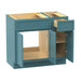 36" Plywood Bathroom Vanity Cabinet without Top - 1 Drawer & 3 Doors - HomeBeyond