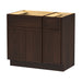 36" Plywood Bathroom Vanity Cabinet without Top - 1 Drawer & 3 Doors - HomeBeyond