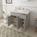 36" Plywood Bathroom Vanity Cabinet without Top - 1 Drawer & 3 Doors - HomeBeyond