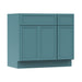 36" Plywood Bathroom Vanity Cabinet without Top - 1 Drawer & 3 Doors - HomeBeyond