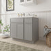 36" Plywood Bathroom Vanity Cabinet without Top - 1 Drawer & 3 Doors - HomeBeyond