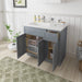 36" Plywood Bathroom Vanity Cabinet without Top - 1 Drawer & 3 Doors - HomeBeyond