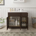 36" Plywood Bathroom Vanity Cabinet without Top - 1 Drawer & 3 Doors - HomeBeyond