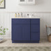 36" Plywood Bathroom Vanity Cabinet without Top - 3 Drawers & 2 Doors - HomeBeyond