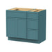 36" Plywood Bathroom Vanity Cabinet without Top - 3 Drawers & 2 Doors - HomeBeyond