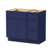 36" Plywood Bathroom Vanity Cabinet without Top - 3 Drawers & 2 Doors - HomeBeyond