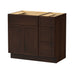 36" Plywood Bathroom Vanity Cabinet without Top - 3 Drawers & 2 Doors - HomeBeyond