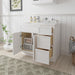 36" Plywood Bathroom Vanity Cabinet without Top - 3 Drawers & 2 Doors - HomeBeyond