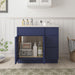 36" Plywood Bathroom Vanity Cabinet without Top - 3 Drawers & 2 Doors - HomeBeyond