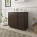36" Plywood Bathroom Vanity Cabinet without Top - 3 Drawers & 2 Doors - HomeBeyond