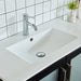 36" Single Sink Modern Bathroom Vanity Set with Ceramic Top & Free Mirror – Storage Cabinet with 2 Drawers VA3036 - HomeBeyond
