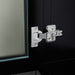 36" Single Sink Modern Bathroom Vanity Set with Ceramic Top & Free Mirror – Storage Cabinet with 2 Drawers VA3036 - HomeBeyond