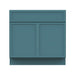 39" Birch Plywood Freestanding Single Base Storage Cabinet, With Soft Close Door - HomeBeyond