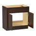39" Birch Plywood Freestanding Single Base Storage Cabinet, With Soft Close Door - HomeBeyond