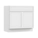 39" Birch Plywood Freestanding Single Base Storage Cabinet, With Soft Close Door - HomeBeyond
