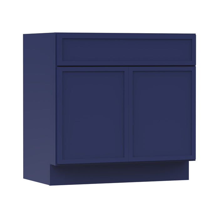 39" Birch Plywood Freestanding Single Base Storage Cabinet, With Soft Close Door - HomeBeyond