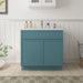39" Birch Plywood Freestanding Single Base Storage Cabinet, With Soft Close Door - HomeBeyond