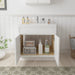 39" Birch Plywood Freestanding Single Base Storage Cabinet, With Soft Close Door - HomeBeyond