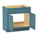 39" Birch Plywood Freestanding Single Base Storage Cabinet, With Soft Close Door - HomeBeyond