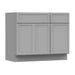 39" Modern Freestanding Birch & Plywood Bathroom Vanity Base Only – Shaker Style Storage Cabinet with 1 Drawer & 3 Soft-Closing Doors VA4124-151 - HomeBeyond