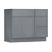39" Modern Freestanding Birch & Plywood Bathroom Vanity Base Only – Shaker Style Storage Cabinet with 3 Drawers & 1 Soft-Closing Door VA4124-153 - HomeBeyond