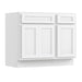 39" Modern Freestanding Oak Plywood Bathroom Vanity Base Only – Shaker Style Storage Cabinet with 1 Drawer & 3 Soft-Closing Doors VA4024-151 - HomeBeyond