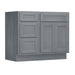 39" Modern Freestanding Oak Plywood Bathroom Vanity Base Only – Shaker Style Storage Cabinet with 3 Drawers & 1 Soft-Closing Door VA4024-153 - HomeBeyond